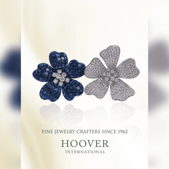 Double Flowers Brooches