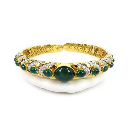 Emerald Choker Necklace