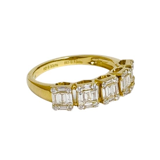 Emerald Illusion Ring