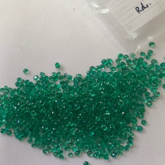 Emerald Rounds 3mm