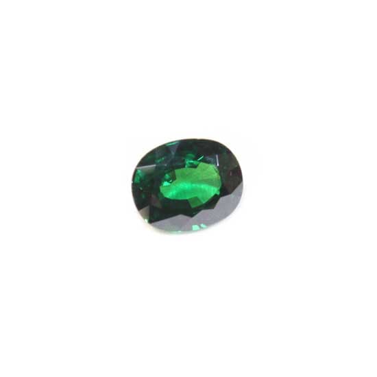 Faceted Tsavorite