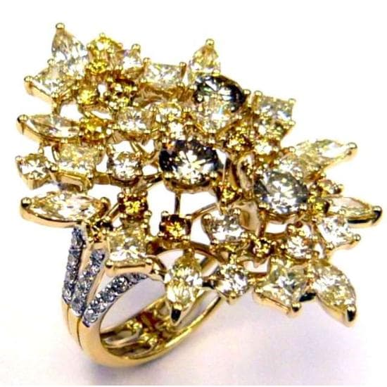 Fancy Color Diamond Ring