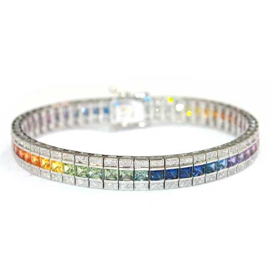 Fancy Diamond Bracelet