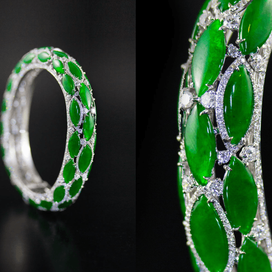 Fine Jadeite Bangle