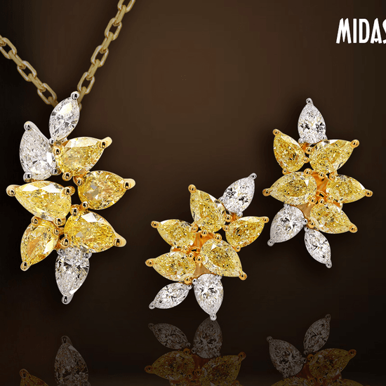 Flora Yellow Diamond Set