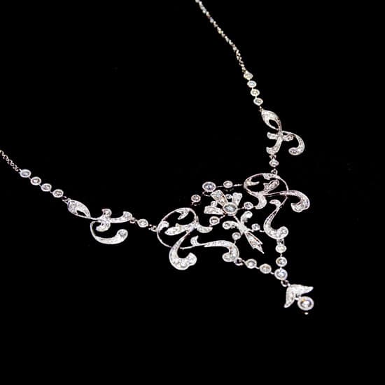Gold Diamond Necklace