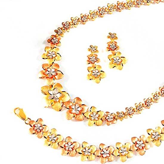 Gold Jewelry Set