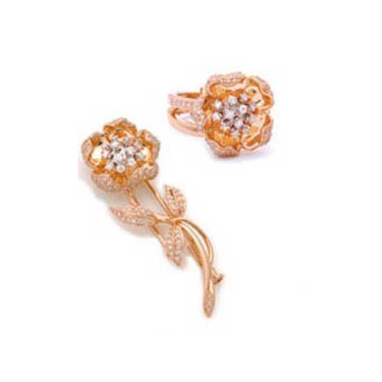 Gold Jewelry Set