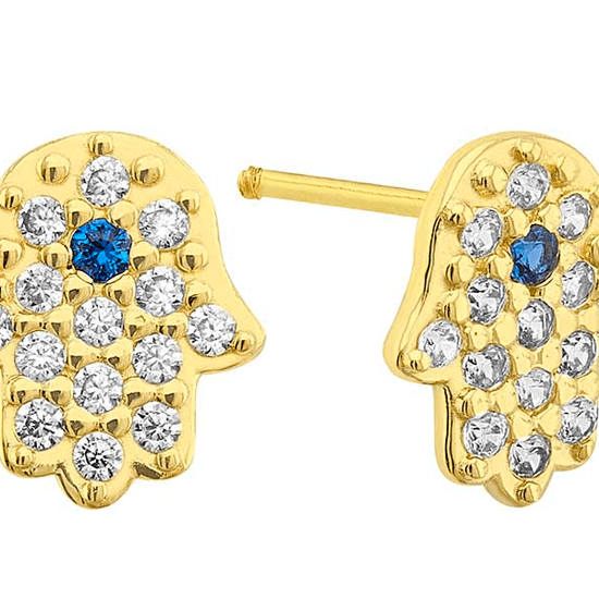 Gold Stud Earring
