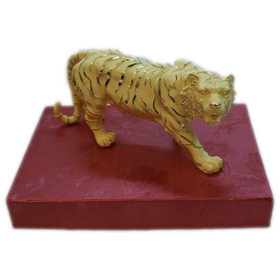 Gold Tiger Carving