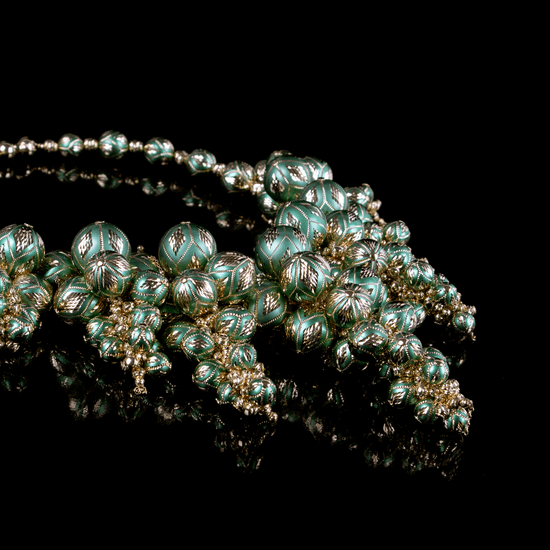 Green Spheres Necklace