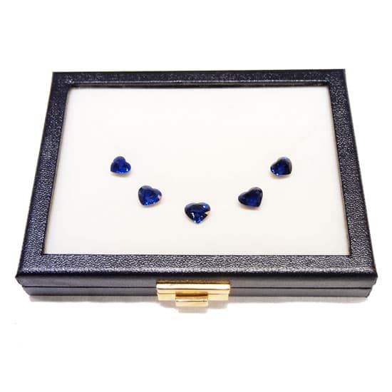 Heart-Shaped Sapphire