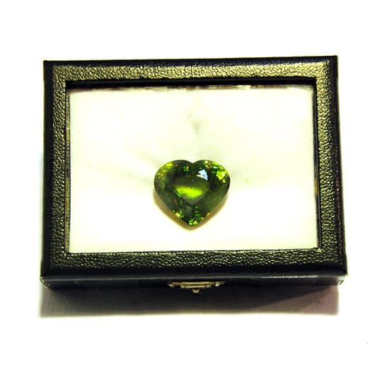 Heart-Shaped Sphene Stone