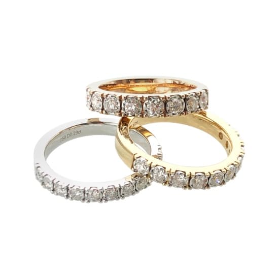 Illusion Set Diamond Ring