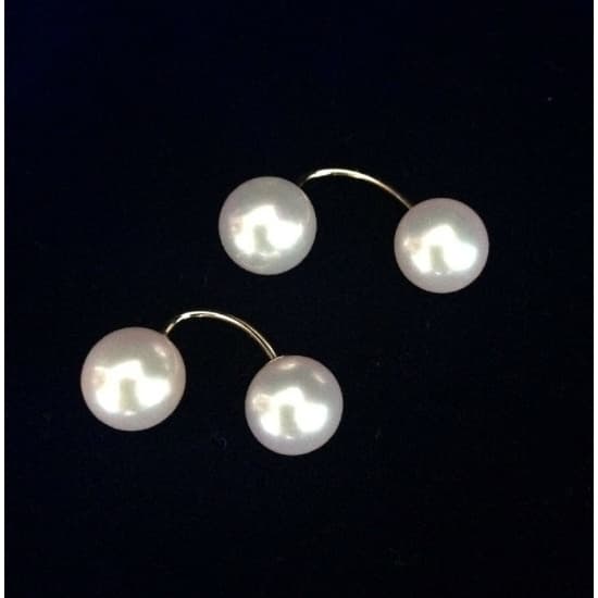 K18 Akoya Pearl Pierce