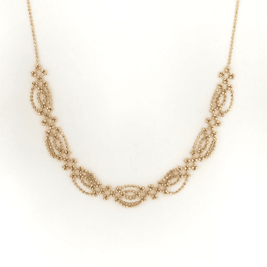 K18 Lacy Necklace
