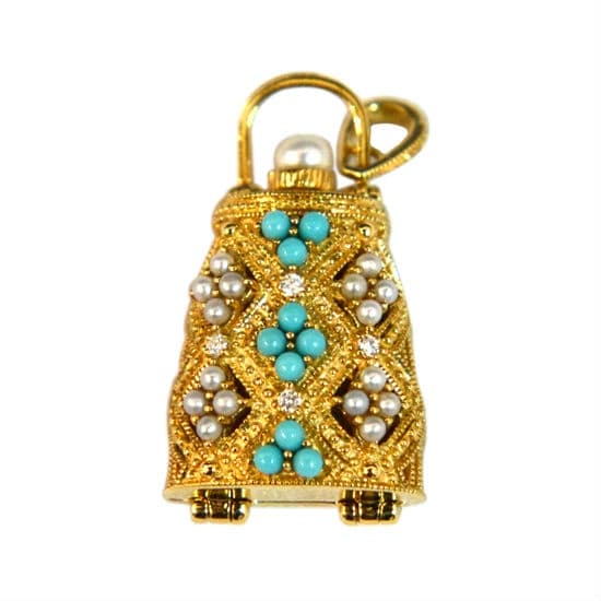 K18 Locket Pendant