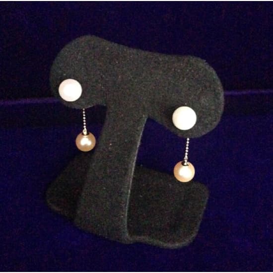 K18WG Akoya Pearl Pierce