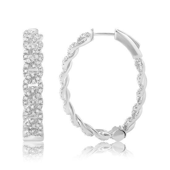LINK HOOP EARRING