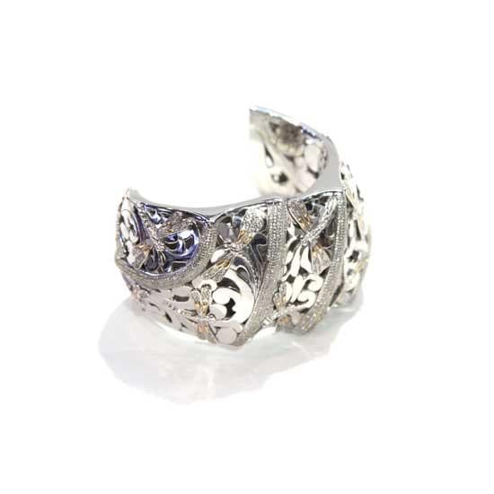 Ladies' Silver Bangle