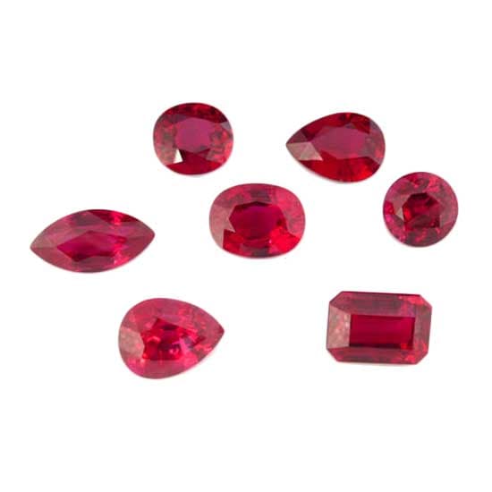 Loose Burmese Rubies