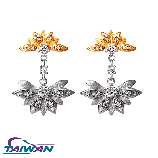 Lotus Earrings