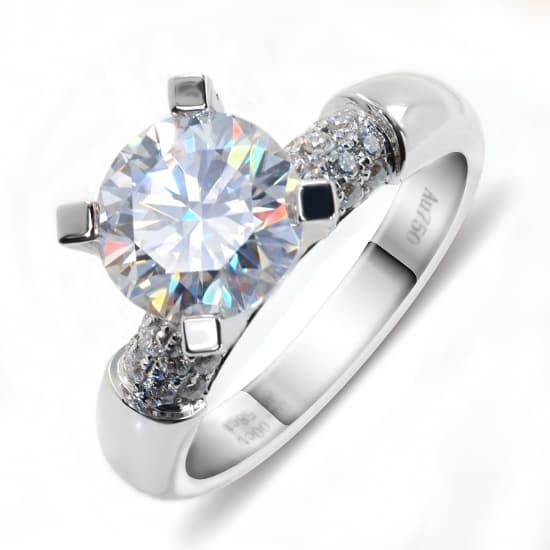 Moissanite Rings