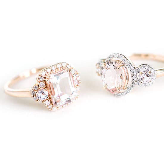 Morganite Ring