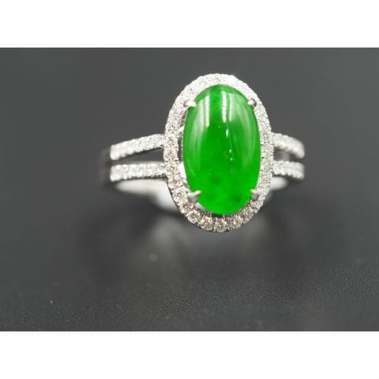 Natural Jadeite Ring