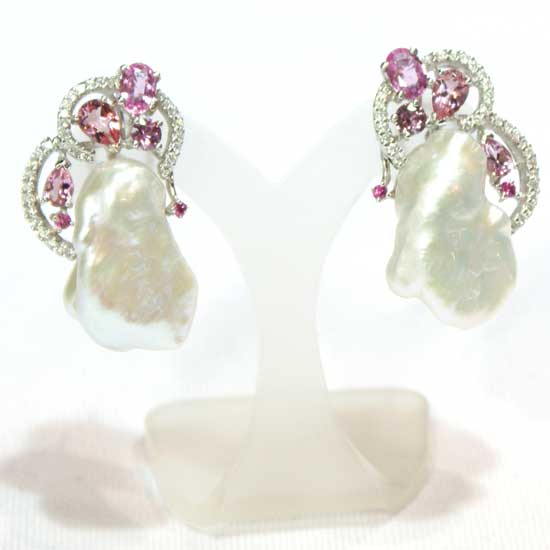 Natural Pearl Earrings