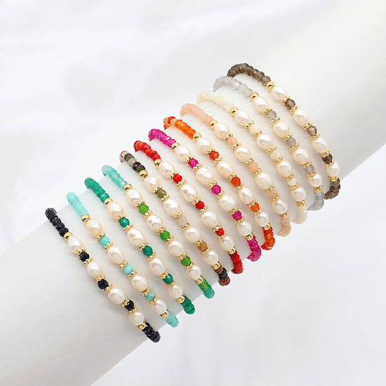 Natural Stone Pearl Beads
