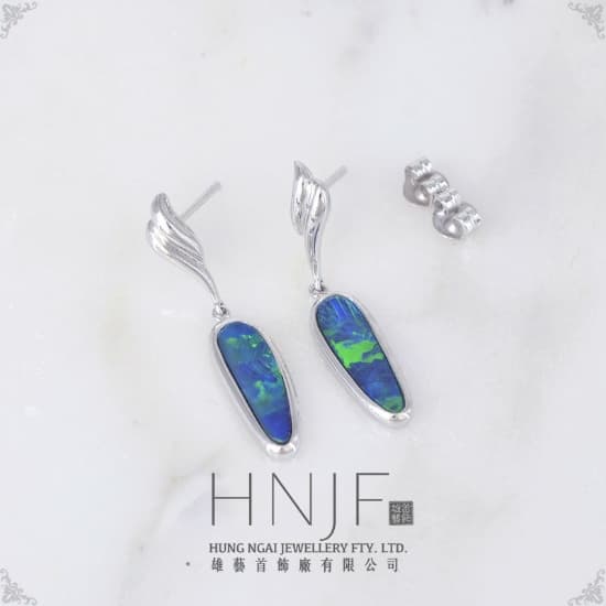 Opal Earrings