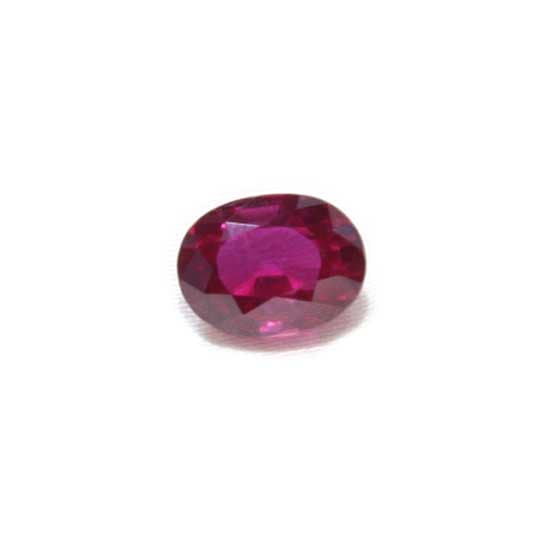 Oval-Cut Ruby