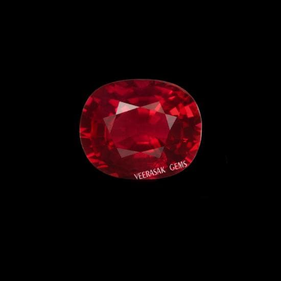 Oval Ruby