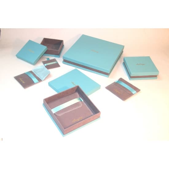 Paper Box with Pouch Set