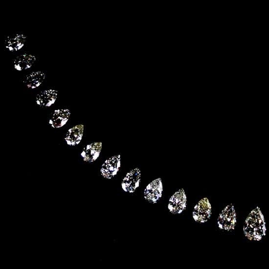 Pear-Shaped Diamonds