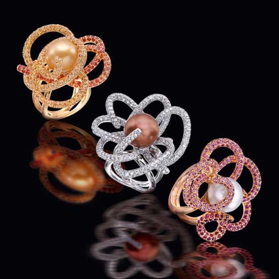 Pearl Ring Collection