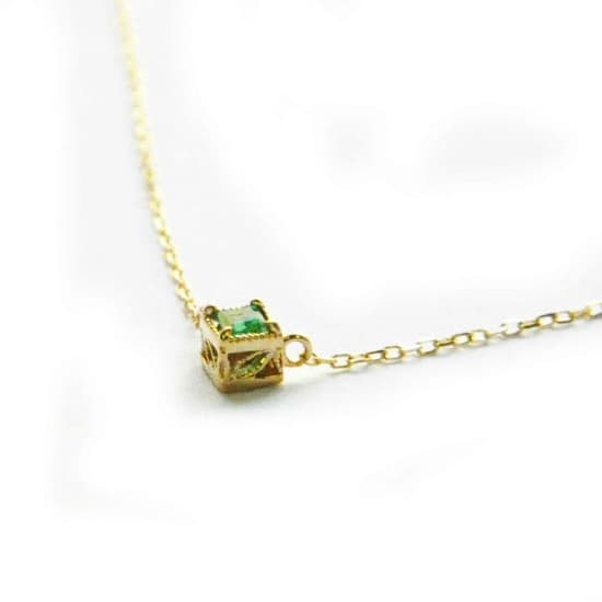 Petite Square Necklace