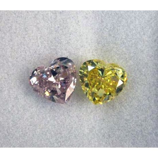Pink and Yellow Heart