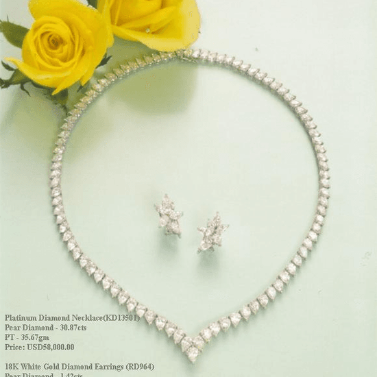 Platinum Diamond Set