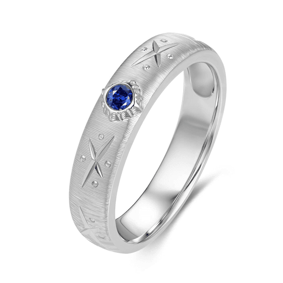 Platinum950 Sapphire Ring