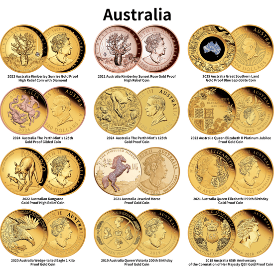 Popular Australia Coins