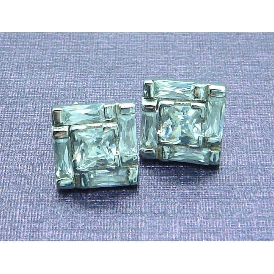 Princess CZ Earrings