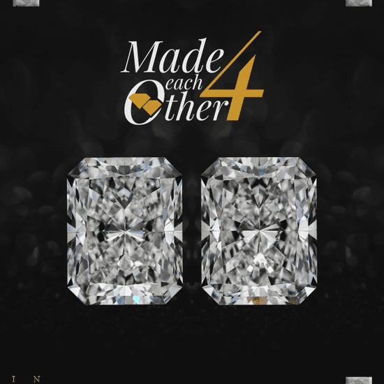 Radiant Pair Diamonds