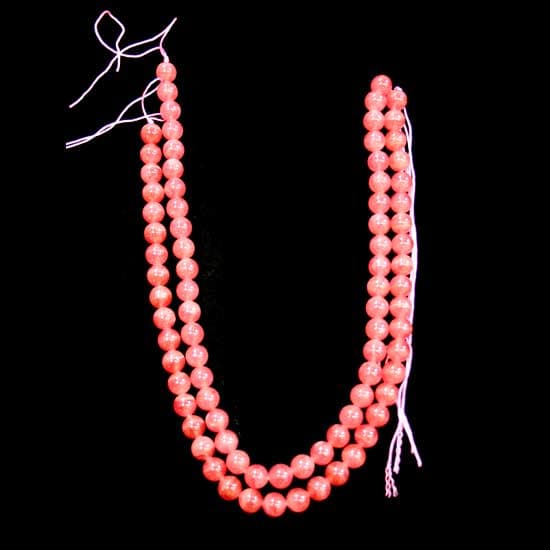 Rhodochrosite Beads