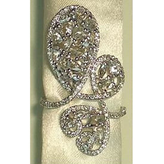Rose Cut Diamond Ring