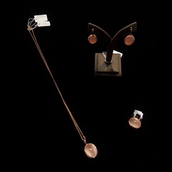 Rose Gold Rose Quartz Set