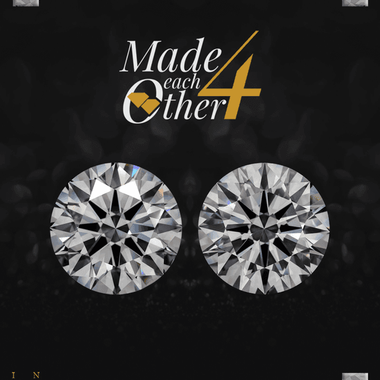 Round Pair Diamonds