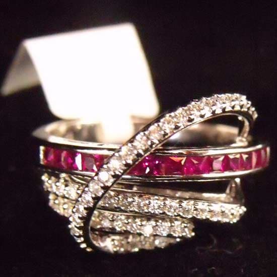 Ruby Diamond Rings