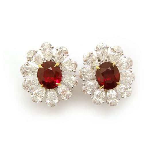 Ruby Earring